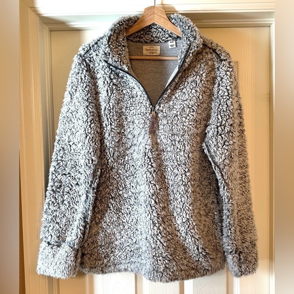 Weatherproof Vintage 1/4 zip sherpa pullover - Picture 2 of 9